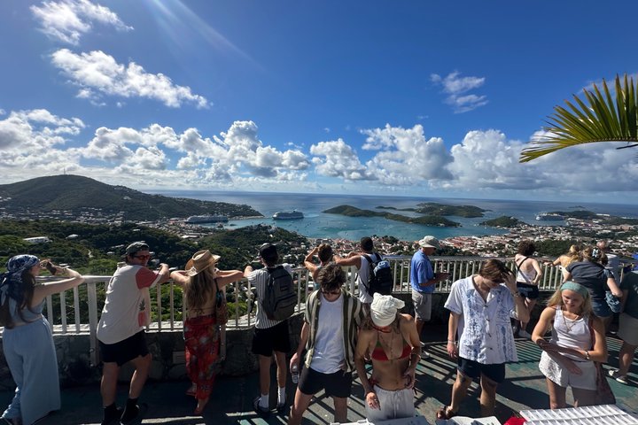St Thomas Luxury 6 Hour Private Sightseeing Cruise Port or Hotel
