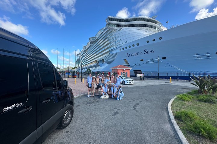 St Thomas Luxury 6 Hour Private Sightseeing Cruise Port or Hotel