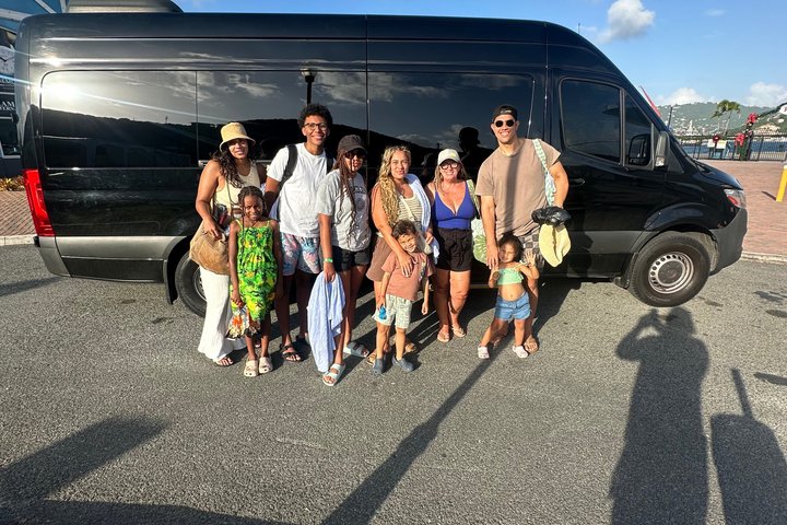 St Thomas Luxury 6 Hour Private Sightseeing Cruise Port or Hotel