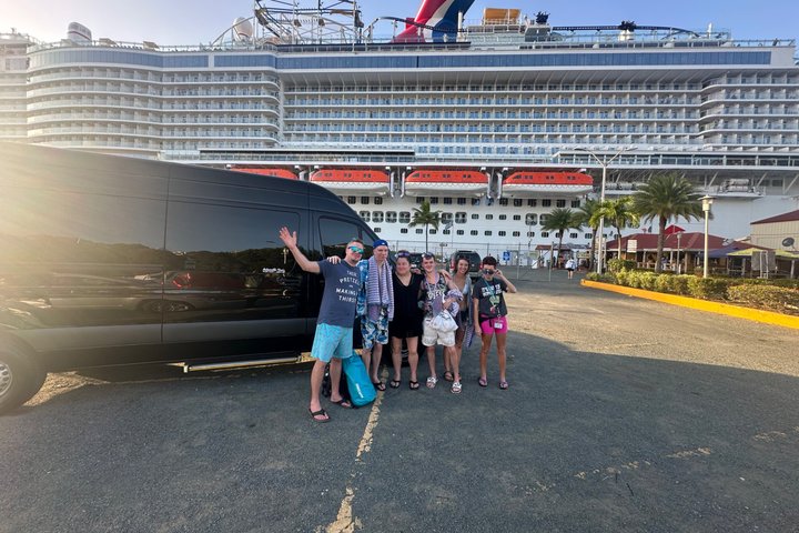 St Thomas Luxury 6 Hour Private Sightseeing Cruise Port or Hotel