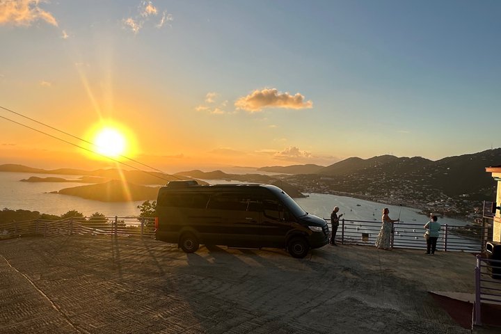 St Thomas Luxury 6 Hour Private Sightseeing Cruise Port or Hotel