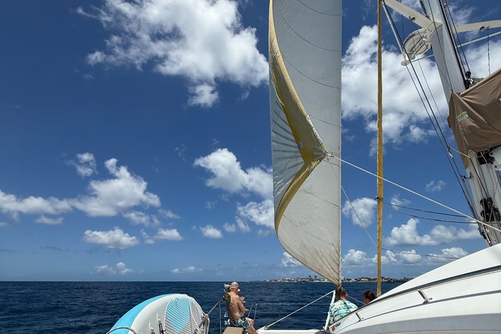 Best Luxury Catamaran Day Sail St Maarten on The Phoenix (Public)