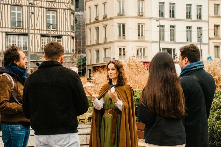 Unique Joan of Arc immersive tour in Rouen with an actress