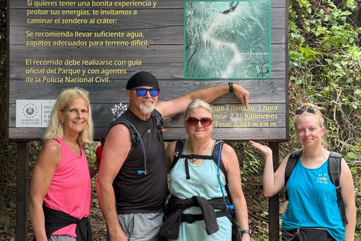 Santa Ana volcano hike with privileged early access. Go safe and skip the crowds