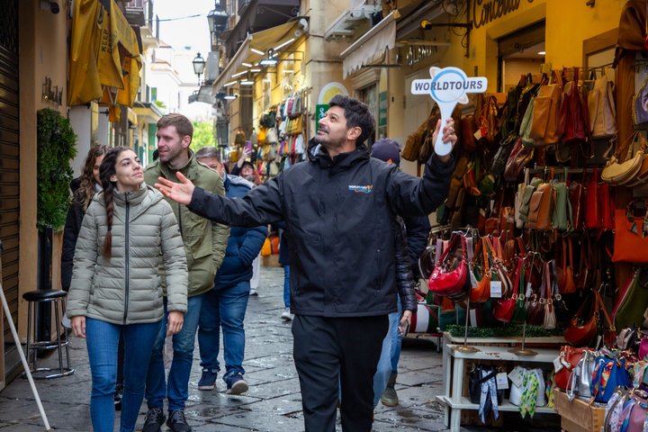 Sorrento, Positano & Amalfi Bus Tour & Boat from Naples