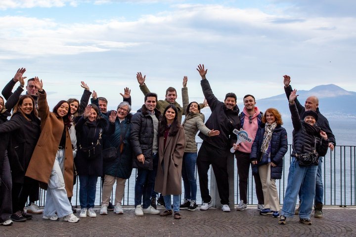 Sorrento, Positano & Amalfi Bus Tour & Boat from Naples