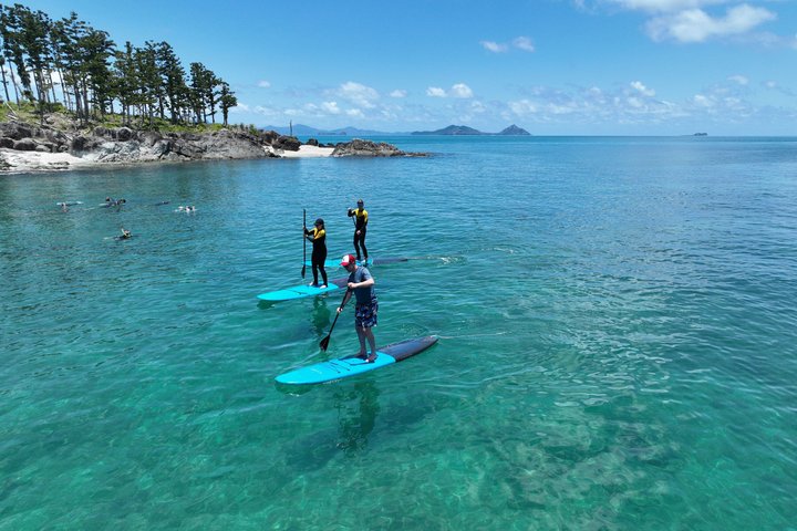 Whitsunday Islands Sail, SUP & Snorkel Tour-Small group