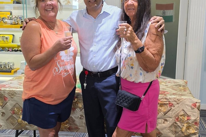 Bling and Beverages Cayman Jewelry Shopping Experience