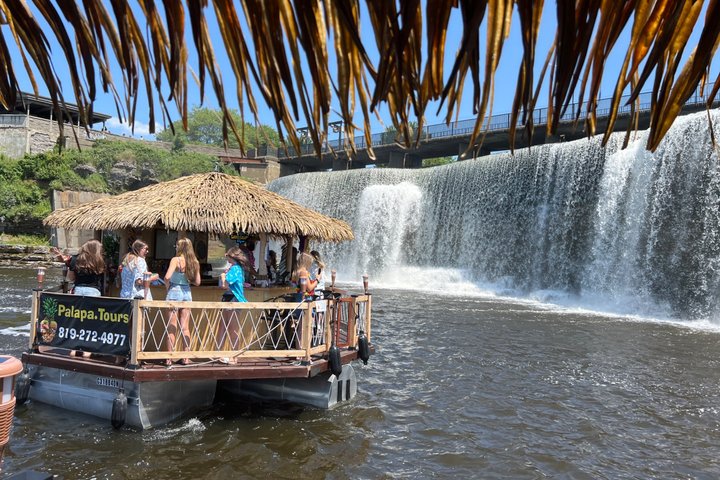 Lilo Floating Tiki Bar on the Ottawa River (Gatineau Pickup)