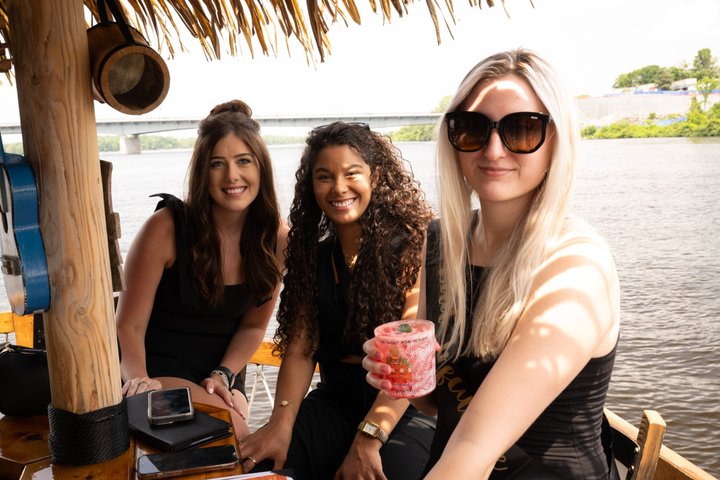 Moana Floating Tiki Bar on the Ottawa River (Ottawa PickUp)
