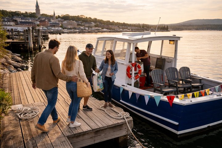 Sunset Social BYOB Cruise in Belfast Bay