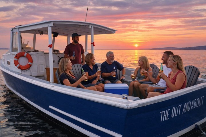 Sunset Social BYOB Cruise in Belfast Bay