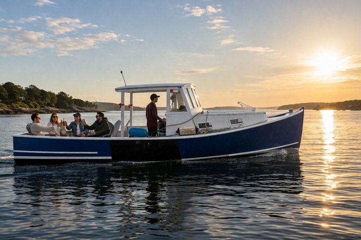 Sunset Social BYOB Cruise in Belfast Bay