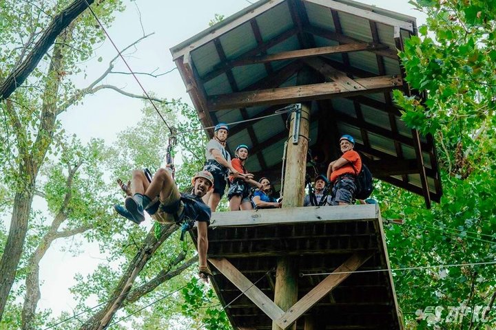 Ultimate Adventure Zipline Tour in Bonner Springs