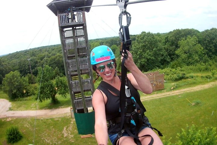 Zipline Tower Adventure in Kansas City