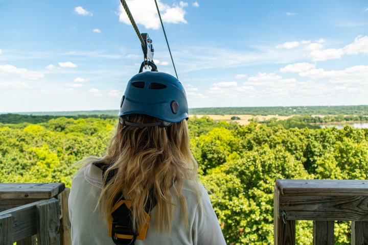 Zipline Tower Adventure in Kansas City