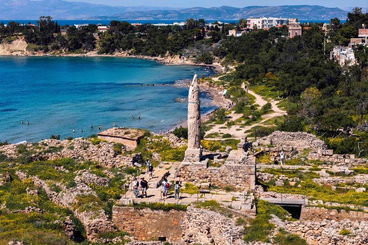 Athens cruise: Agistri, Moni/Metopi, Aegina with lunch & drinks