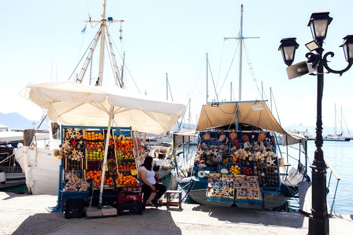 Athens cruise: Agistri, Moni/Metopi, Aegina with lunch & drinks