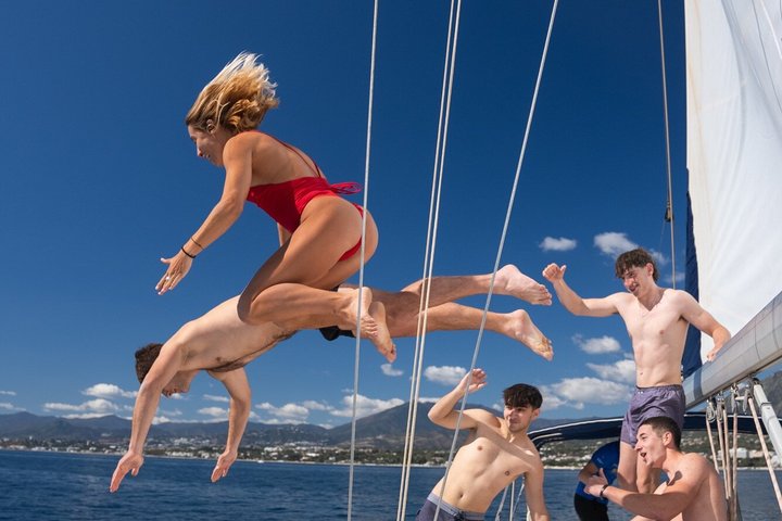 Private Marbella Cruise with Drinks and Paddle Board
