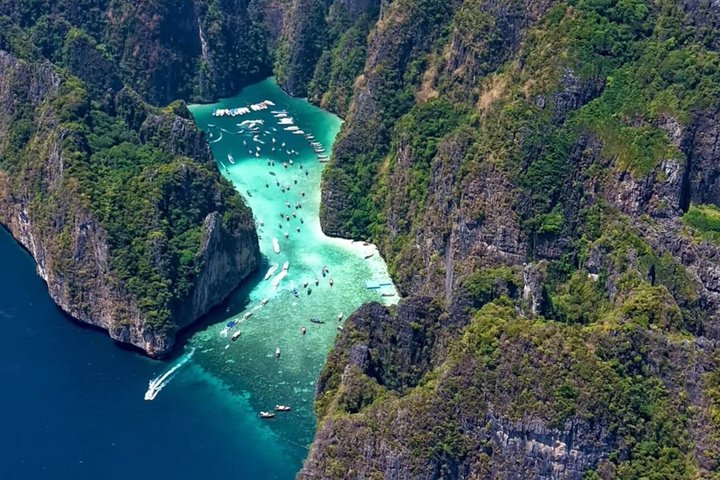 Phi Phi, Maya Bay & Khai Islands Speedboat Tour from Phuket