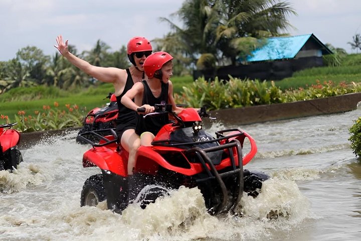 Ubud Bali ATV Kuber Through Waterfall & Long Tunnel