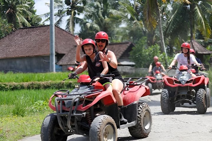 Ubud Bali ATV Kuber Through Waterfall & Long Tunnel