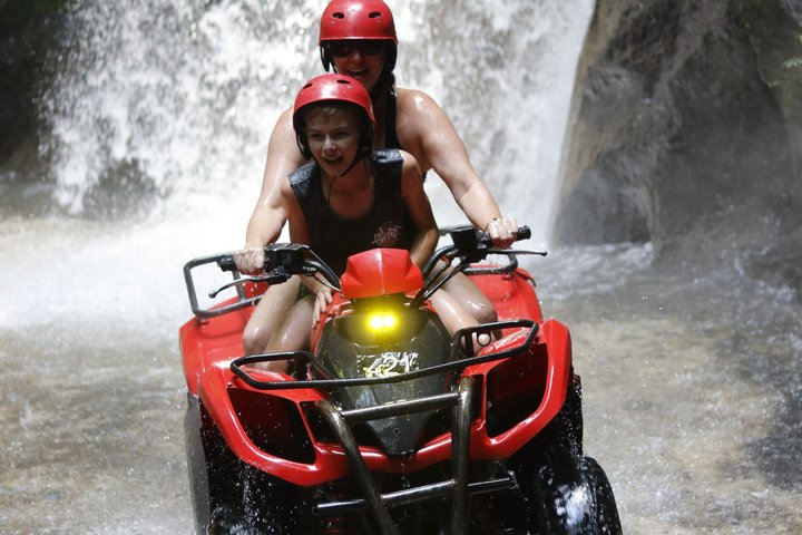 Ubud Bali ATV Kuber Through Waterfall & Long Tunnel