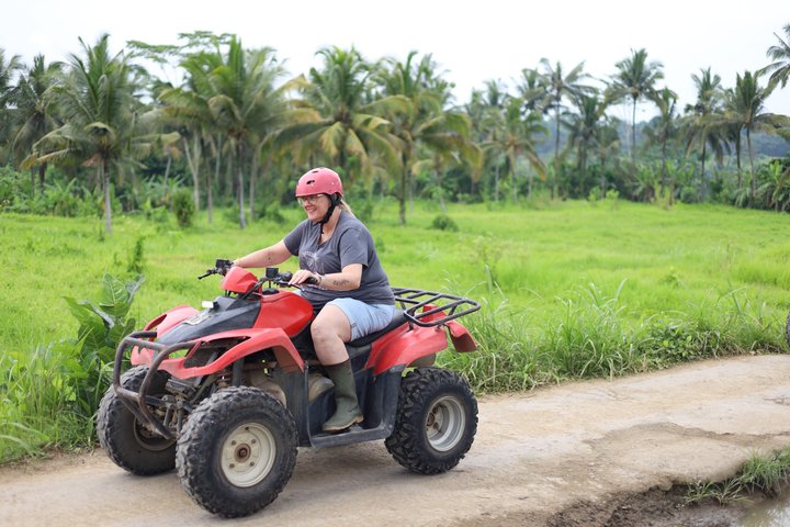 Ubud Bali ATV Kuber Through Waterfall & Long Tunnel