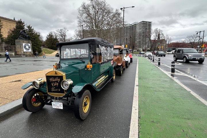 Explore Philadelphia via Vintage Car or Electric cart