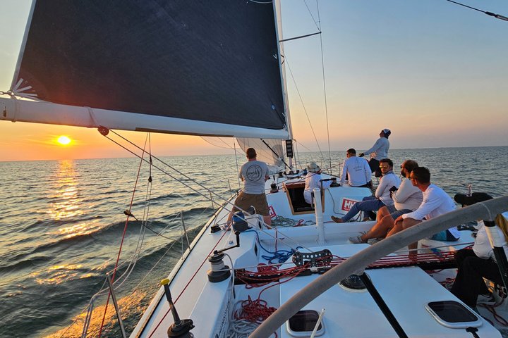 Detroit Sunset Sail on the River
