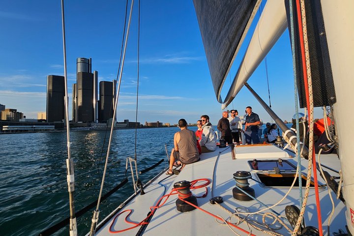 Detroit Sunset Sail on the River