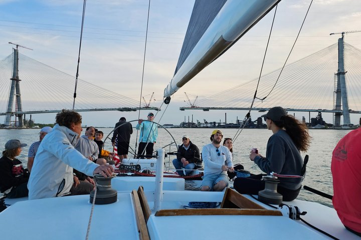 Detroit Sunset Sail on the River
