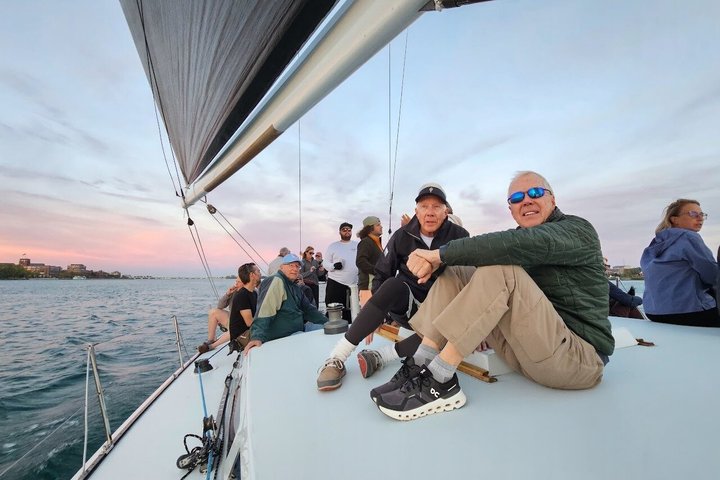 Detroit Sunset Sail on the River