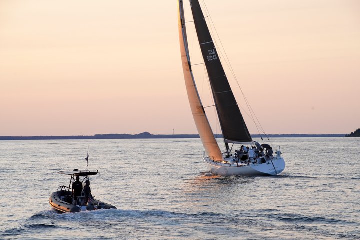 Detroit Sunset Sail on the River