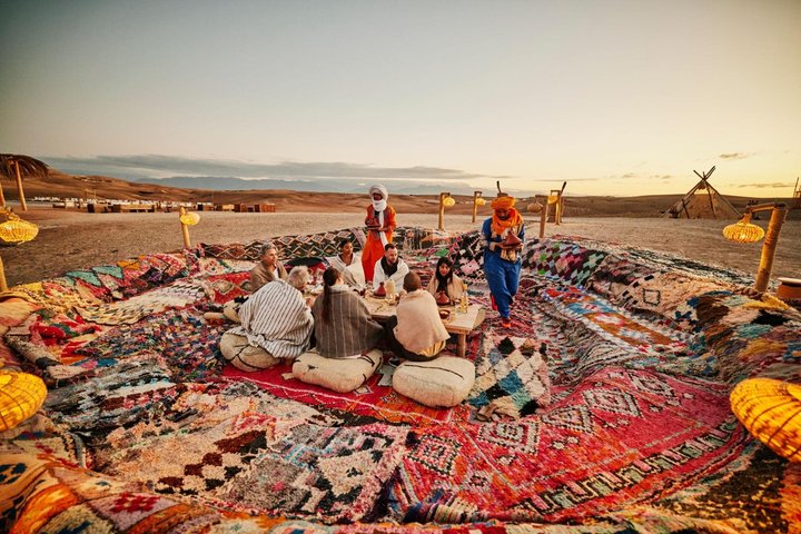 Agafay Sunset Camel Ride and Dinner Show