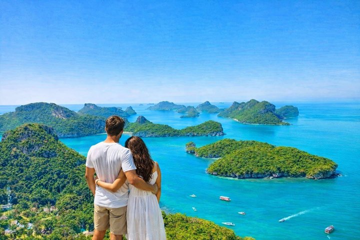 Koh Samui: Angthong National Marine Park 42-Island Speedboat Tour