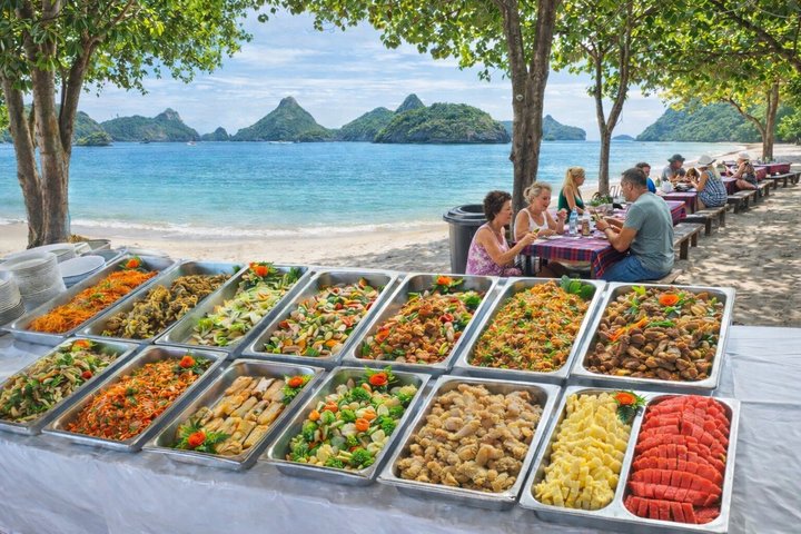 Koh Samui: Angthong National Marine Park 42-Island Speedboat Tour