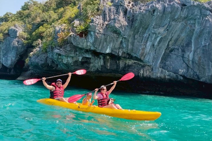 Koh Samui: Angthong National Marine Park 42-Island Speedboat Tour