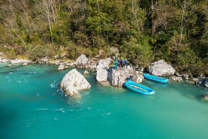 Soča River White Water Rafting in Bovec with Free Photos