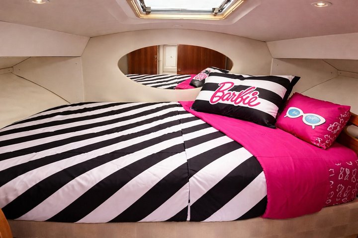 Barbie Pink Miami Yacht Rental 2 Free Jet skis Private Boat
