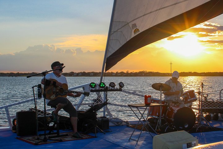 St. Augustine Live Music Sail with Drinks & Sunset Option