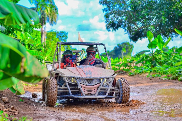 Punta Cana Buggy or ATV Tour with Macao Beach, Cave and Tastings