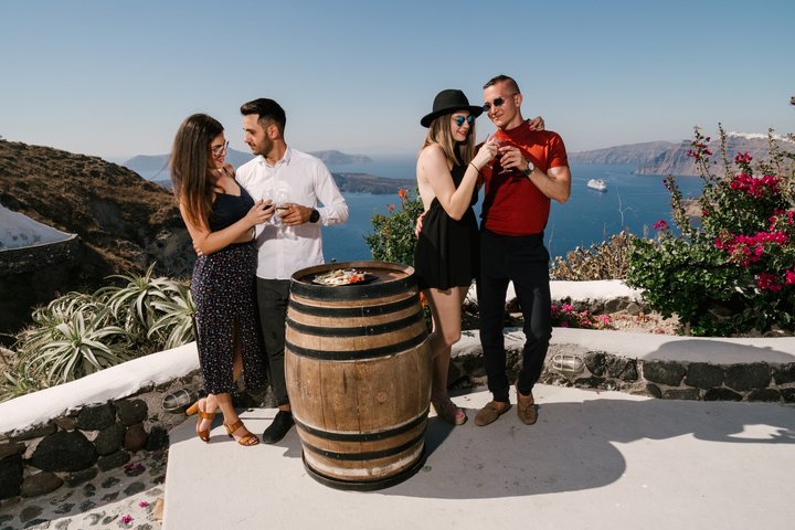 Santorini Wine Tour: Visit 3 Local Wineries with Tastings