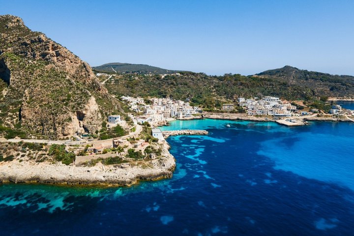 Egadi Islands Boat Tour: Favignana & Levanzo from Trapani