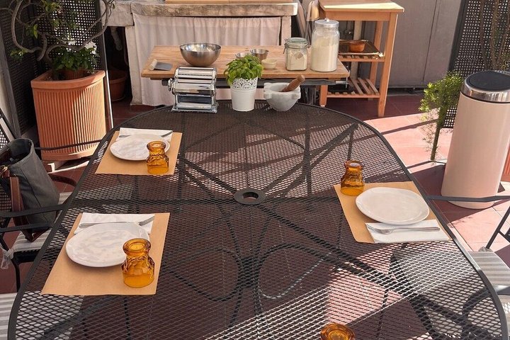 Rooftop Cooking Class in Genoa: Pesto, Fresh Pasta & Wine
