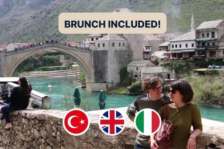 Sarajevo: Mostar, Konjic, Blagaj, Pocitelj, Kravica fall & Brunch