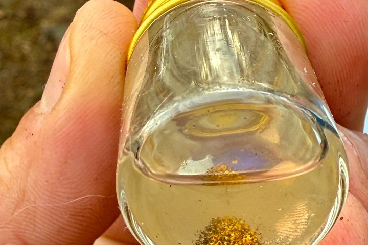 Gold Panning Experience at Kuttura Claim Lapland