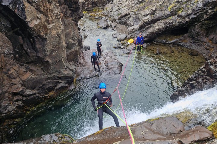 Half-day Canyoning under Vatnajökull