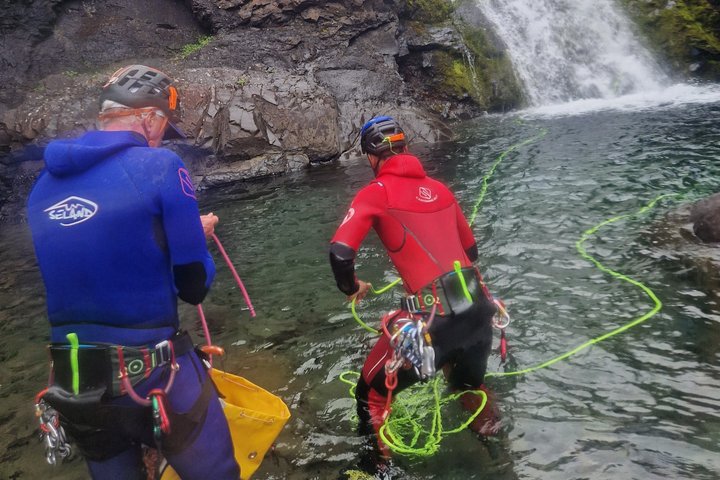 Half-day Canyoning under Vatnajökull
