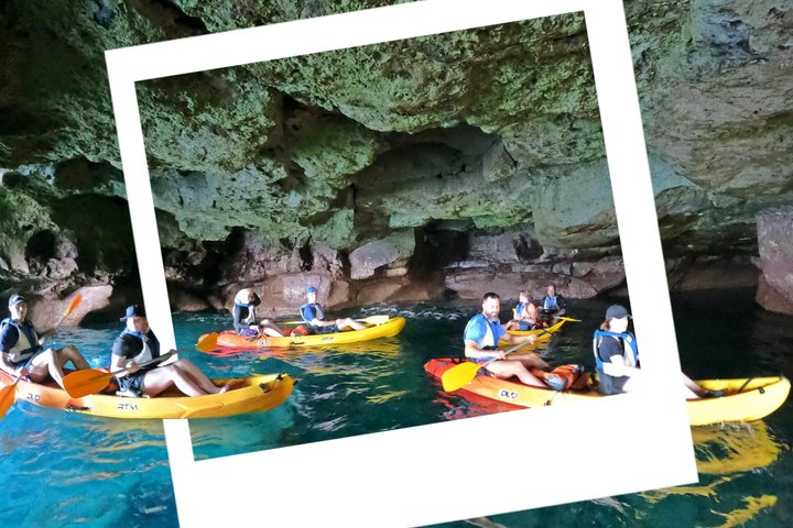 Kayaking Adventure Route with Snorkeling in Mogan Caves